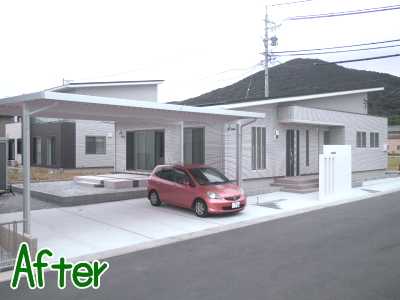 Fさま邸の外構リフォーム