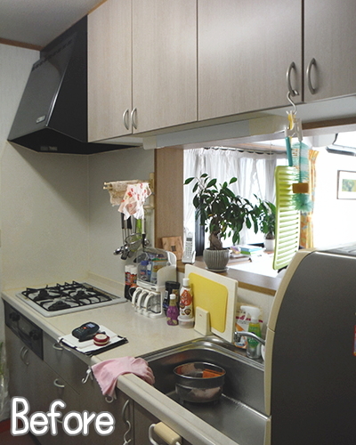 Iさま邸のキッチンリフォーム